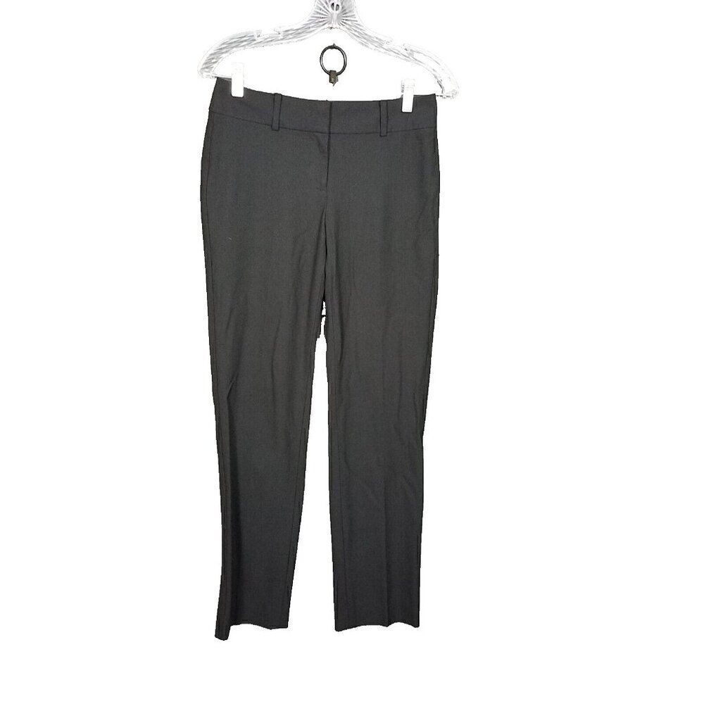 Ann Taylor Pants Womens 0P Black Slacks Petite Stretch Work Dress Pants